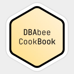 DBAbee CookBook Sticker